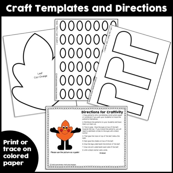Leaf Buddy Craft Activity - Crafty Bee Creations