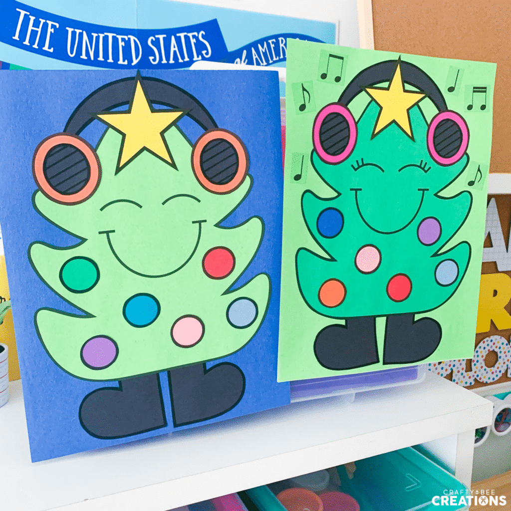 Christmas tree craft